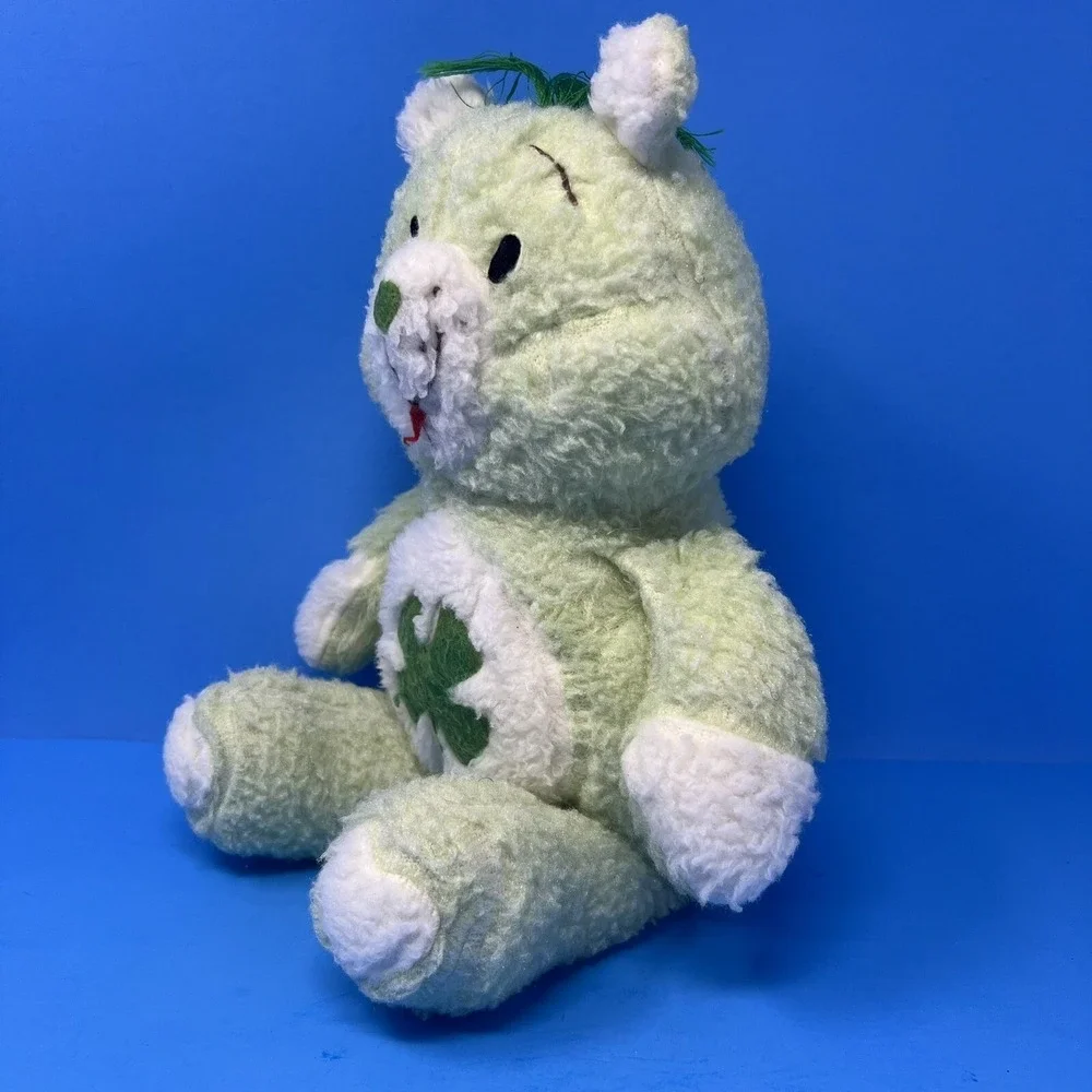 Green Teddy Bear GOOD LUCK 16